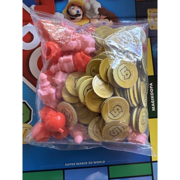 Hasbro Monopoly Super Mario Celebration Edition Board Game New (open box) - Picture 9 of 9